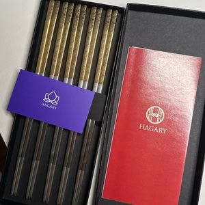 NEW! Dragon Chopsticks Korea Style Stainless Steel